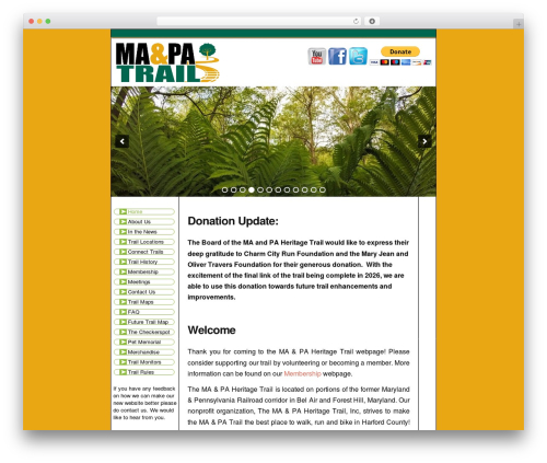 Theme WordPress MaPa Trail - mapatrail.org