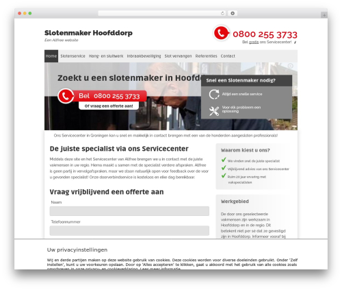 Bono_sbsites WordPress plugin - hoofddorpslotenmaker.nl