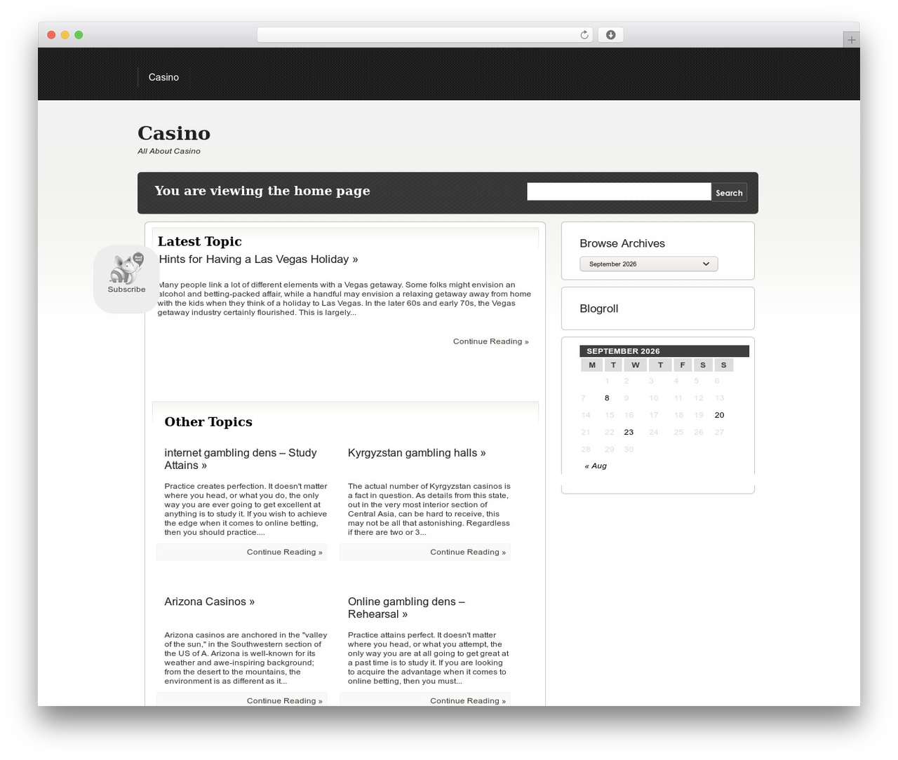 WordPress theme Tuaug4 - halalcasino.com