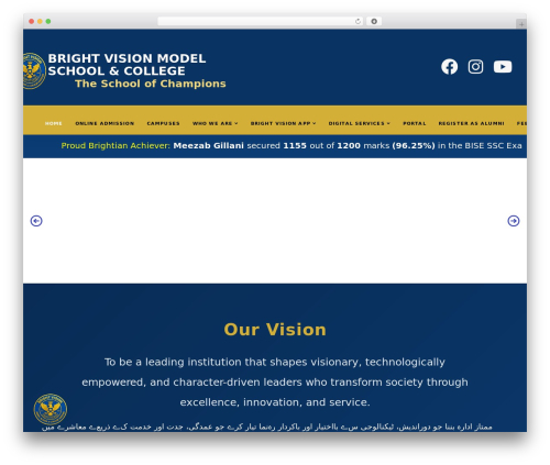 ChatBot  (chatbot) free WordPress plugin - brightvision.edu.pk