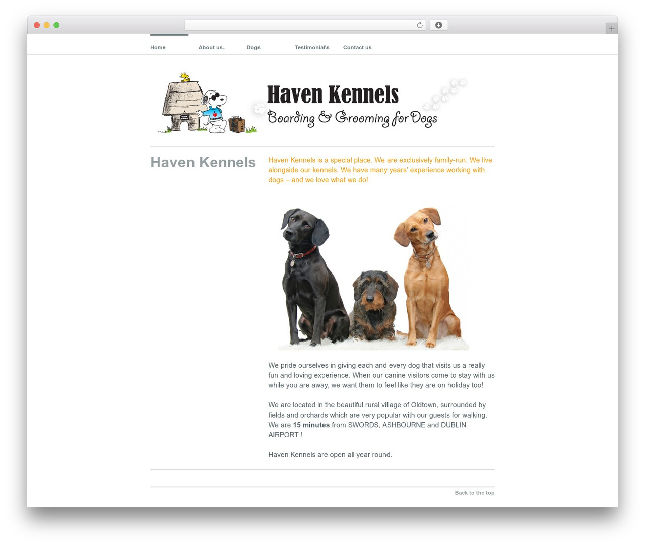 Wu Wei WordPress theme - havenkennels.com Wu Wei WordPress theme - havenkennels.com