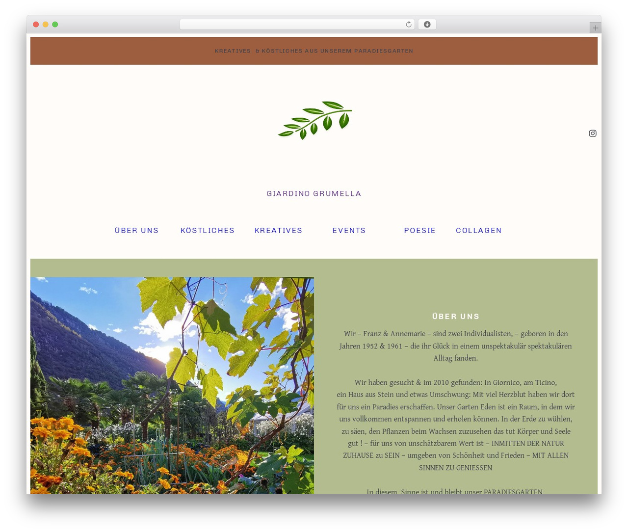 Aether WordPress theme - famm.ch