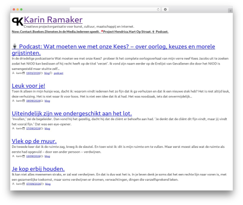 Blockbase WP theme - met-k.com