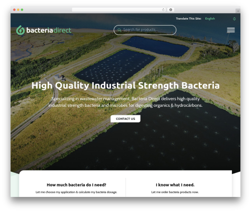 Custom Theme WordPress theme - bacteriadirect.com