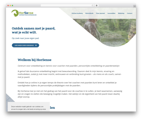 default Theme WordPress theme - horsense.nl