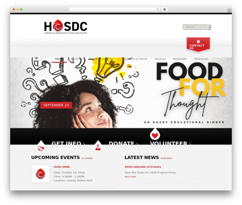 HASDC WordPress theme - hasdc.org