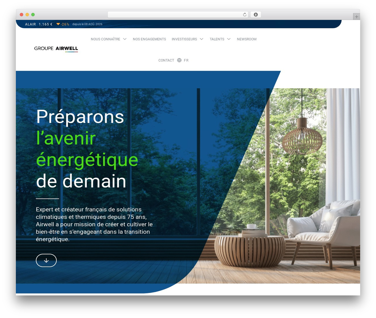 Hello Elementor theme WordPress - groupe-airwell.com