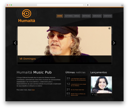 Pendulum WordPress theme - humaitamusicpub.com.br