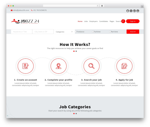 Careerfy theme WordPress - jobzz24.com Careerfy theme WordPress - jobzz24.com