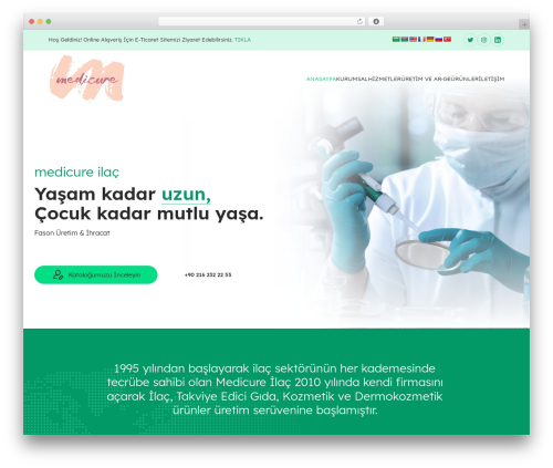 CliLab top WordPress theme - medicure.com.tr