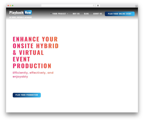 Digital Ink theme WordPress - playbacknow.com