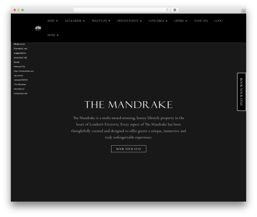 Restaurant food menu WordPress plugin - themandrake.com