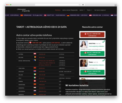 Operateri WordPress plugin - astrocentarsvajcarska.com