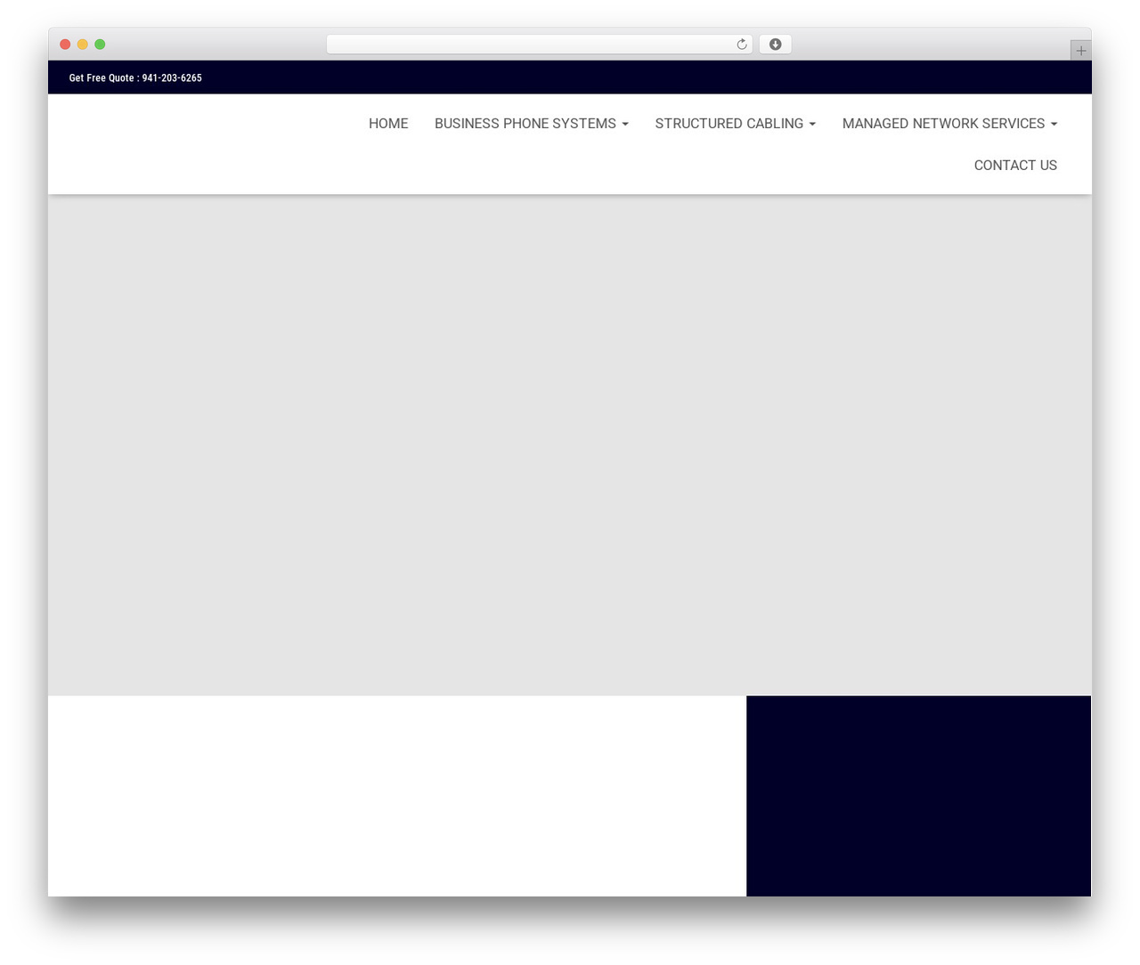 Hestia WordPress theme - sarasotabusinessphonesystems.com