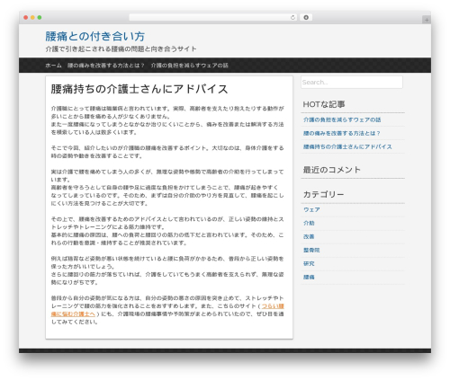 pacify WordPress theme - bodyaide.com