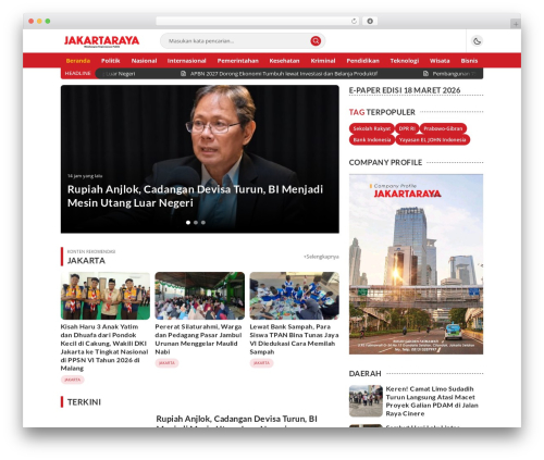 SatuWP | Versi Developer theme WordPress - jakartaraya.co.id