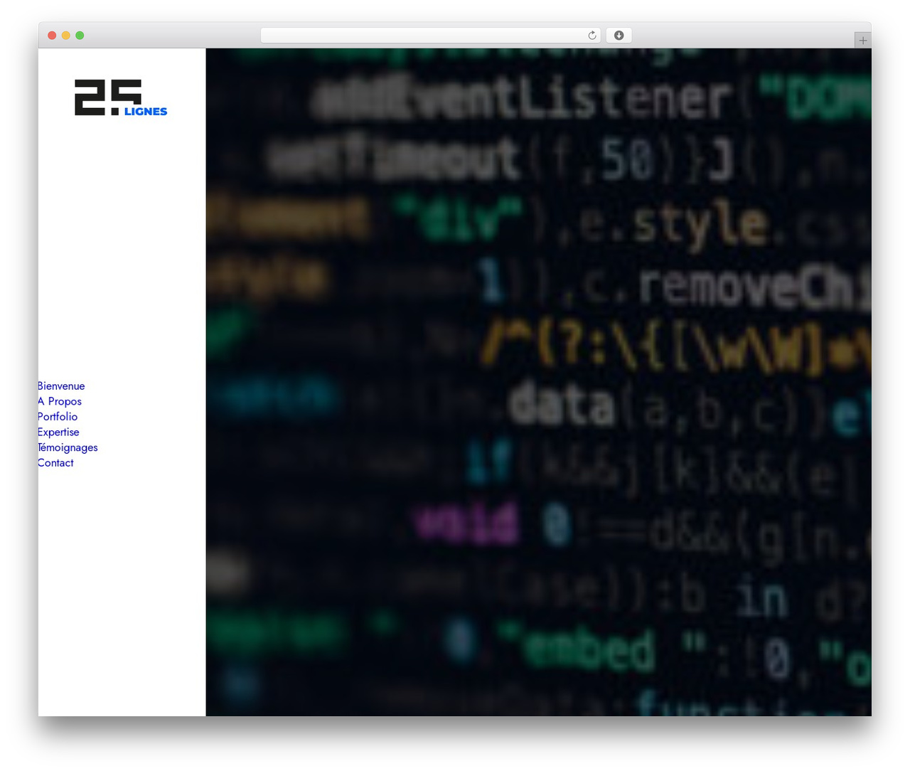 Uncode WordPress theme - 25lignes.com