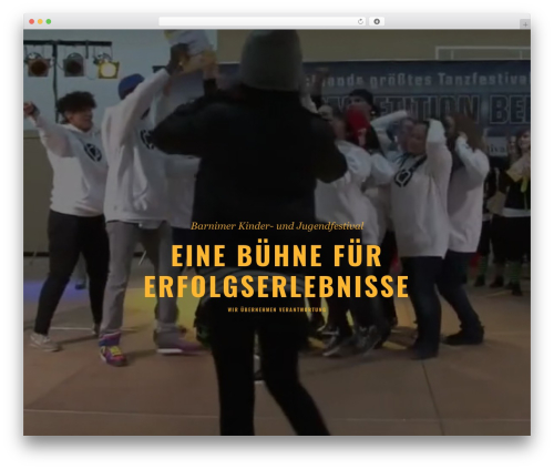 willow WordPress theme - barnimer-kinder-und-jugend-festival.de