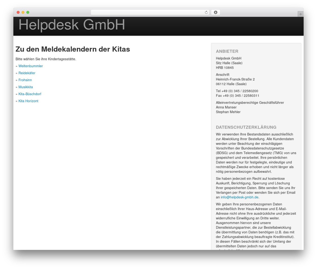 WordPress theme BootstrapWP - helpdesk-gmbh.de