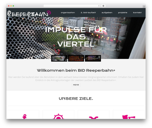 Cherry parallax WordPress plugin - bid-reeperbahn.de