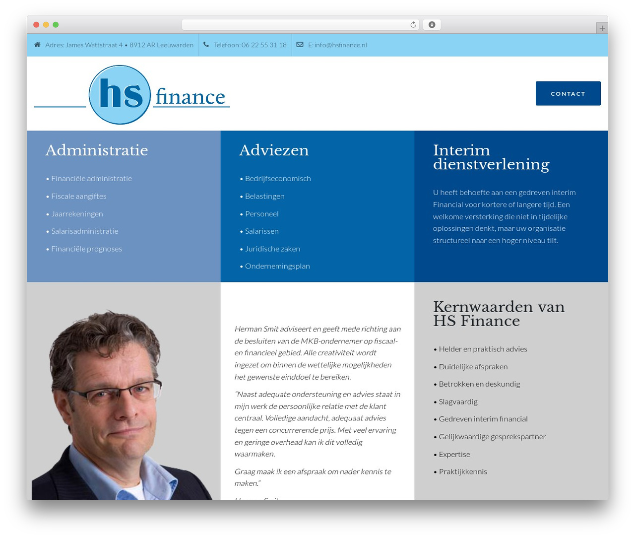 WordPress theme DeepMind - hsfinance.nl