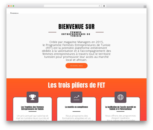 WordPress theme LabtechCO - fet.managers.tn