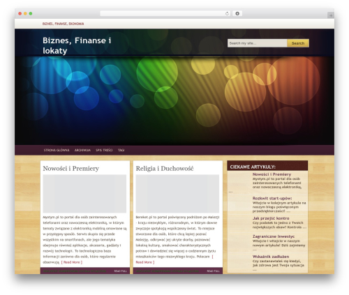 WordPress theme Selene - mynewt.de