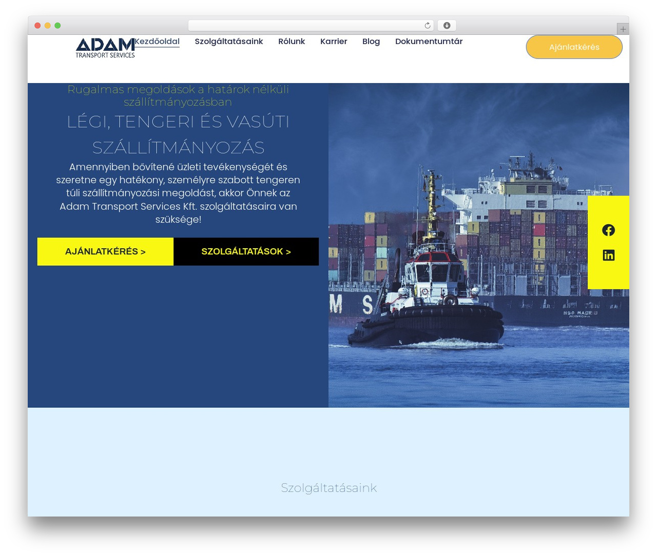 WP theme Hello Elementor - adamtransport.com WP theme Hello Elementor - adamtransport.com