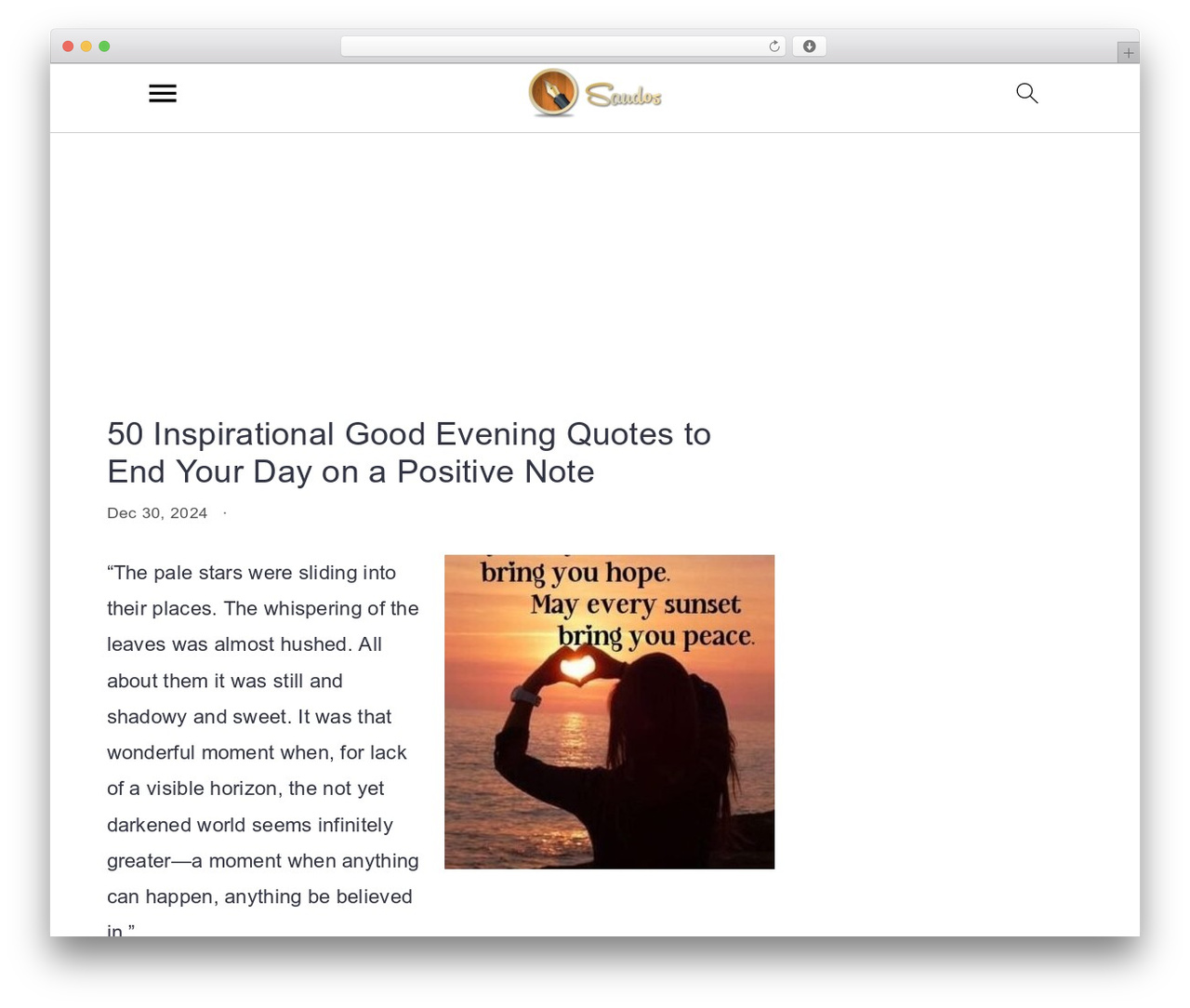 Cravings Pro WordPress theme - saudos.com