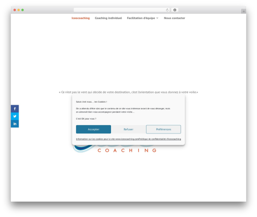 Divi WordPress theme - iceocoaching.com
