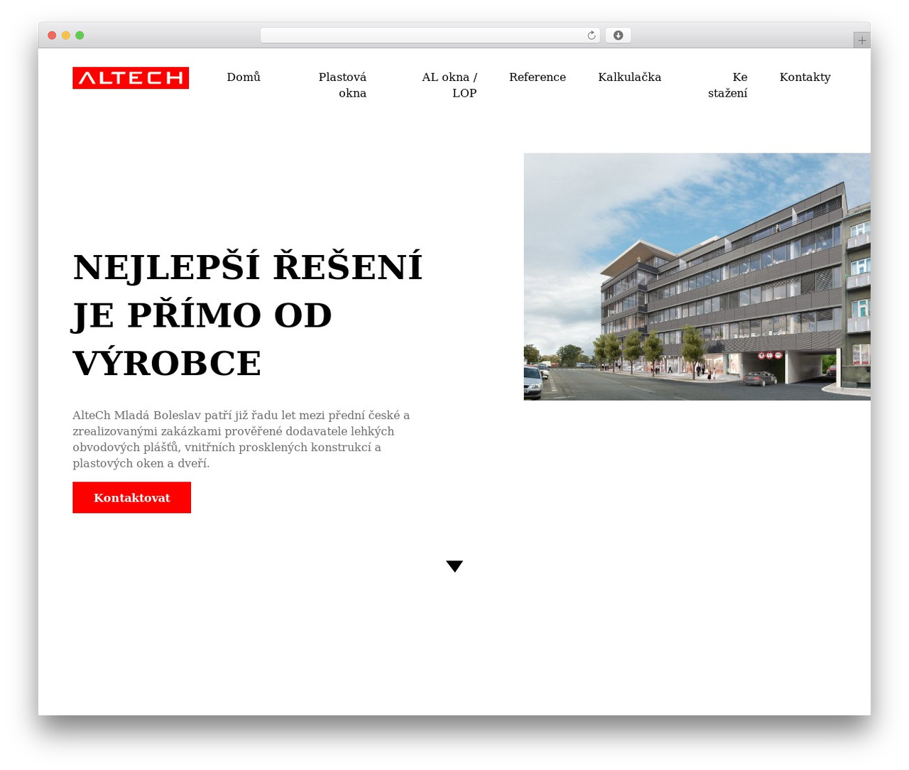 Draftspot Altech theme WP theme - altechmb.cz
