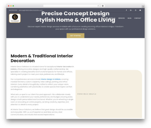 Interior Decor Solution WordPress theme design - www.interiordecorsolution.com Interior Decor Solution WordPress theme design - www.interiordecorsolution.com