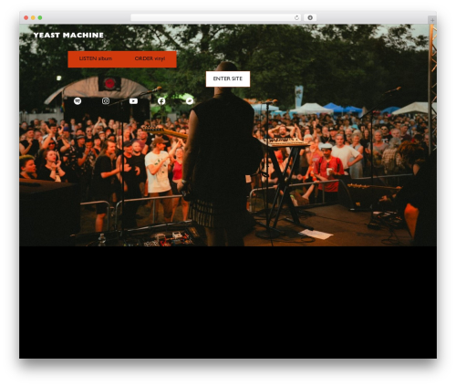 Micdrop theme WordPress - yeast-machine.com