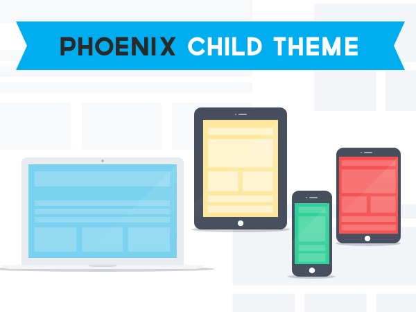 Phoenix Child Theme 1 WordPress page template