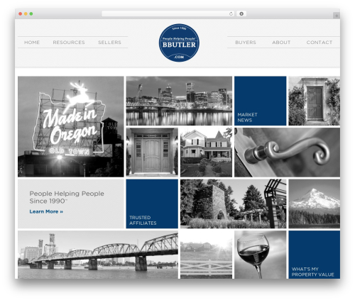Roots Framework WordPress theme design - bbutler.com