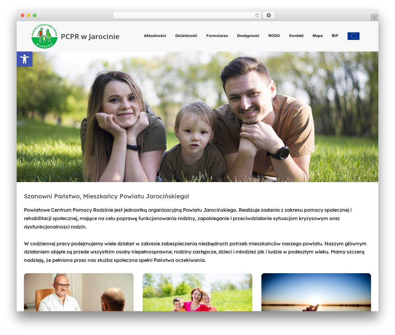 Shuttle WordPress theme - pcprjarocin.pl
