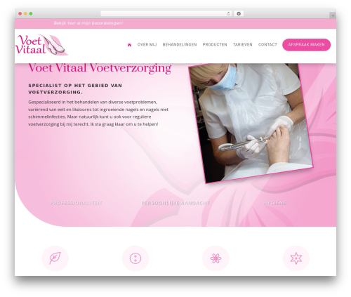 Divi mobile menu WordPress plugin - voetvitaal.com