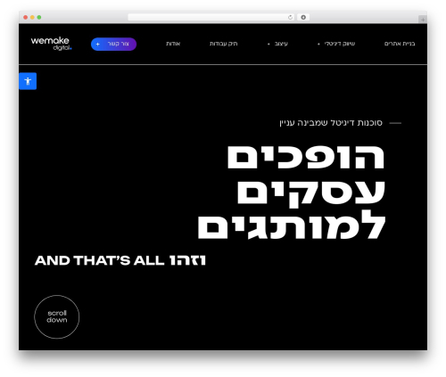 Wemake acs WordPress plugin - wemake.co.il