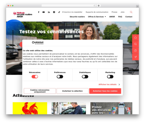 WordPress theme gblmaster - awsr.be