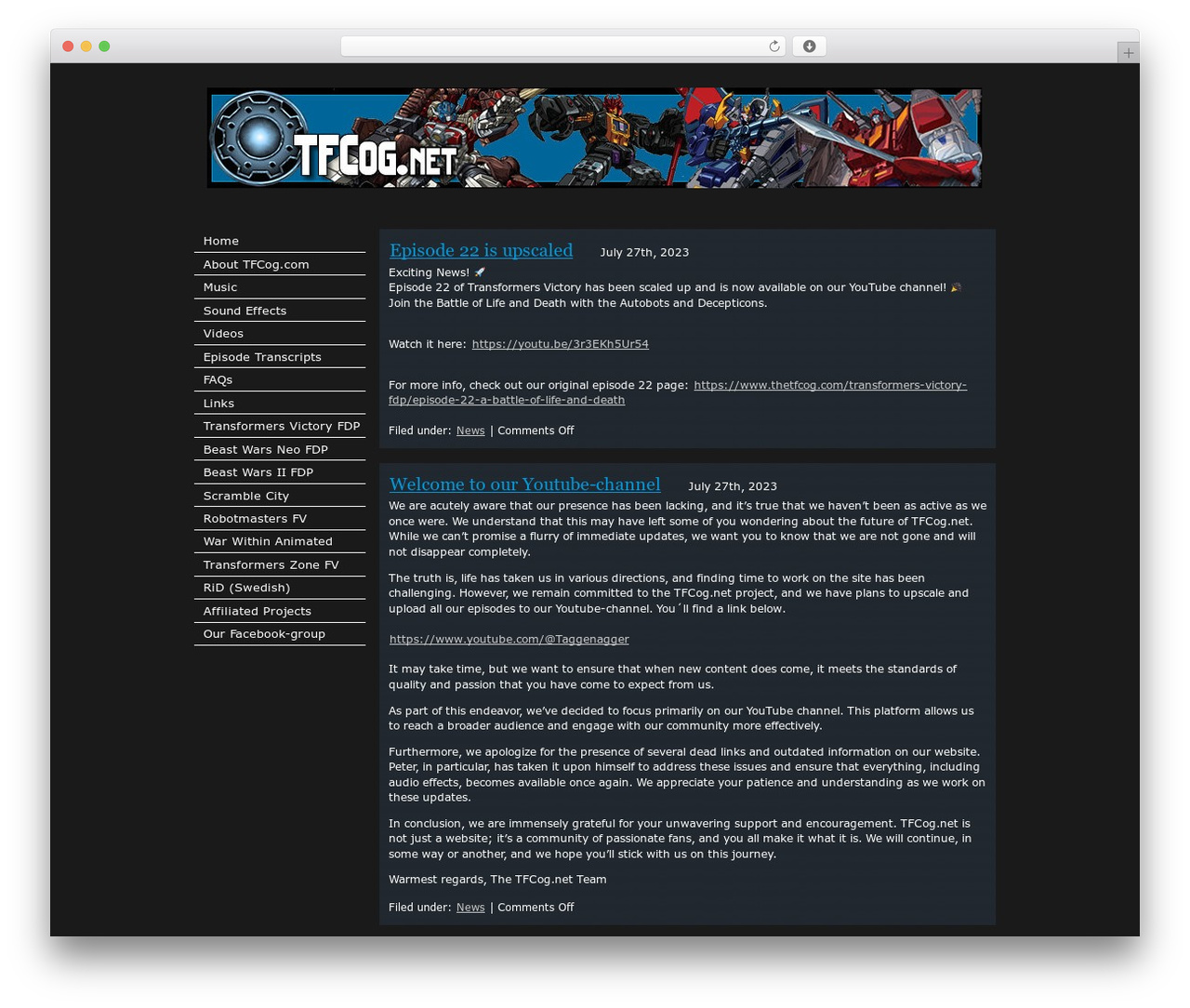 WordPress Theme Generator WordPress theme - thetfcog.com