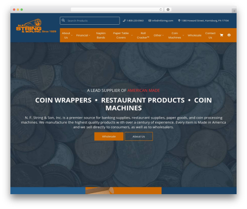 WP theme NF String - nfstring.com