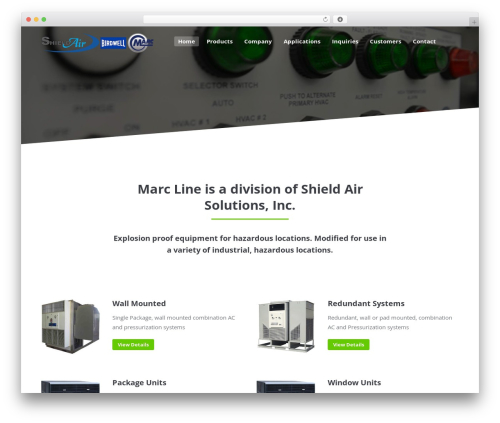 WP theme The7 Classic - marcclimatic.com