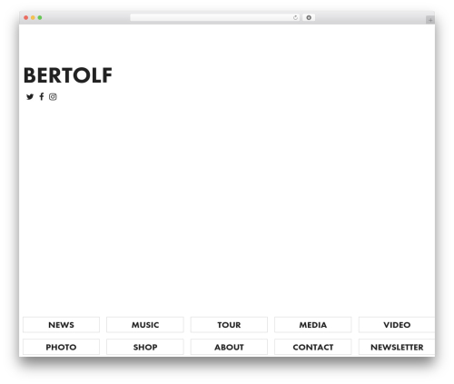 Bertolf WordPress theme - bertolf.nl