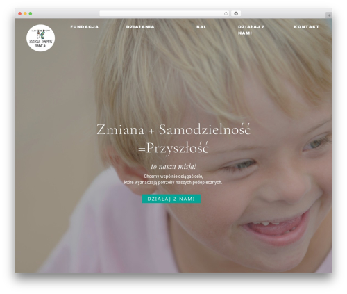 Divi WordPress theme - fundacjakoloroweskarpetki.pl