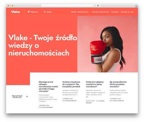 Everify WordPress theme design - vlake.sk