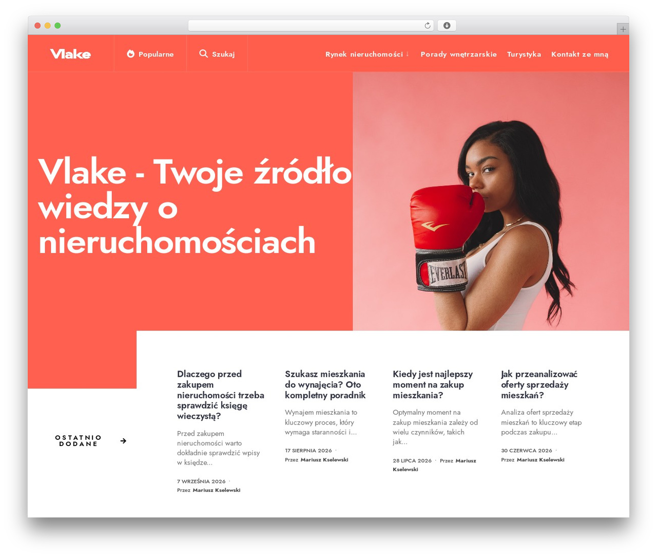 Everify WordPress theme design - vlake.sk