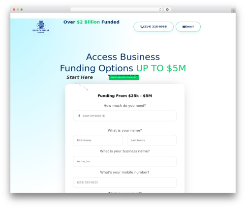 International telephone field for elementor form WordPress plugin - growthpillarfunding.com