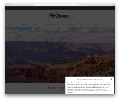 Travel Management (nd-travel) free WordPress plugin - airvacances.ch Travel Management (nd-travel) free WordPress plugin - airvacances.ch
