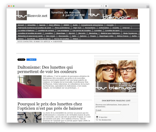Magazine Basic theme WordPress - bienvoir.net Magazine Basic theme WordPress - bienvoir.net