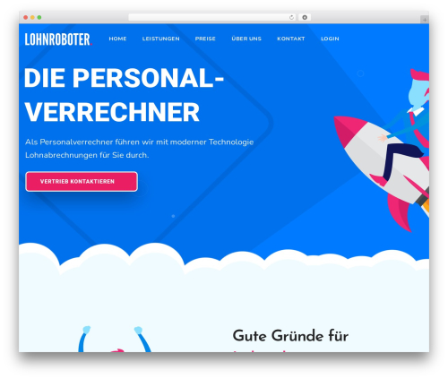 Munza WordPress theme - lohnroboter.com